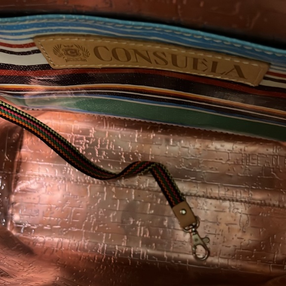 Consuela Black and Tan Shoulder Bag - Picture 5 of 7